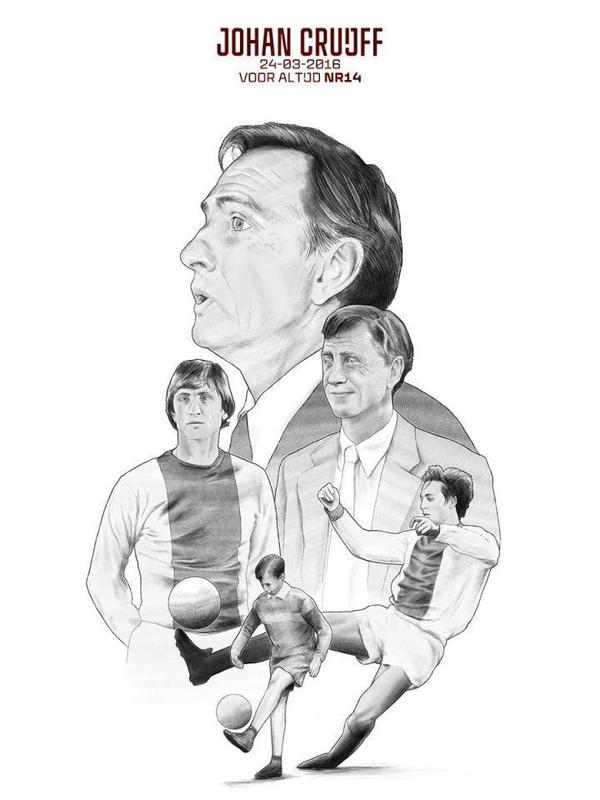  十年光阴难掩光芒；阿贾克斯以特别方式纪念克鲁伊夫；14号传奇继续照亮足球之路。 体育新闻