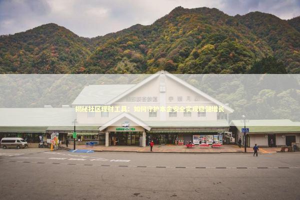 揭秘社区理财工具：如何守护本金安全实现稳健增长 股票财经